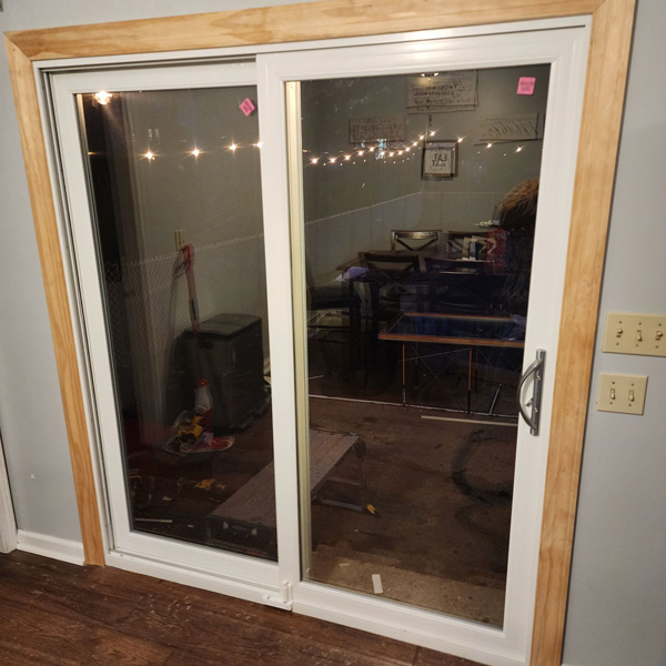 sliding glass door