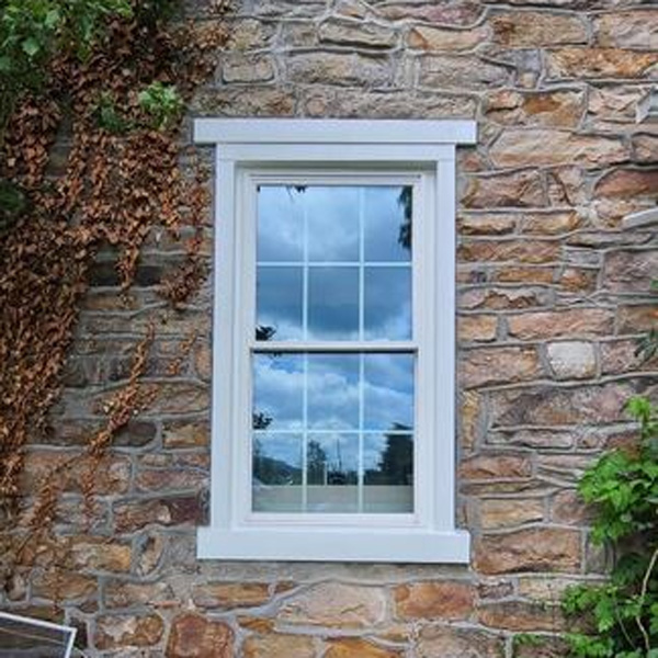 double hung window